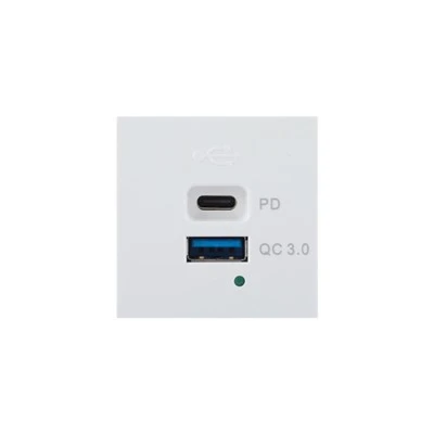 30W USB A USB C Charger