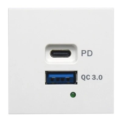 65W USB A USB C Charger