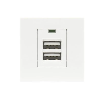 Twin USB A Modil pouvwa